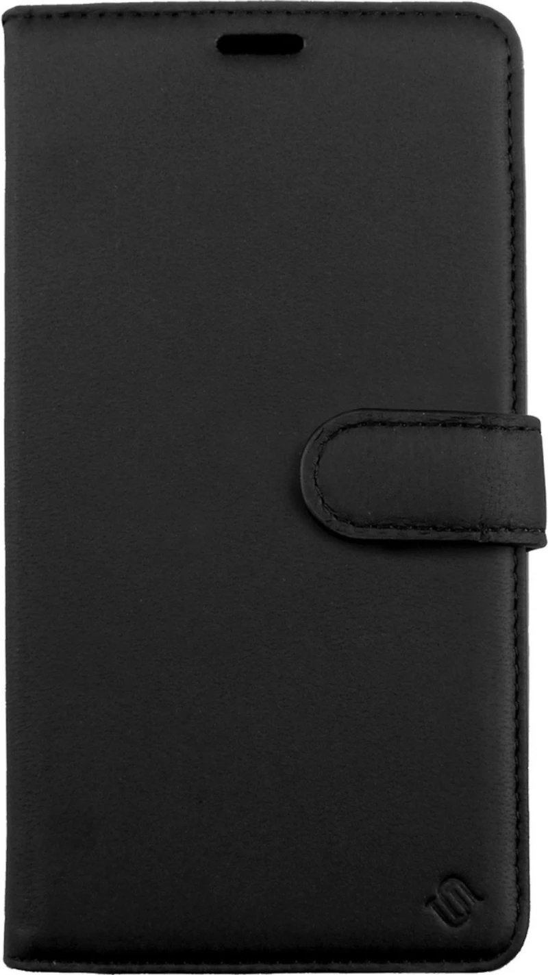 iPhone 15 Pro Uunique 2-in-1 Leather Folio & Detachable Back MagSafe Case - Black/Red