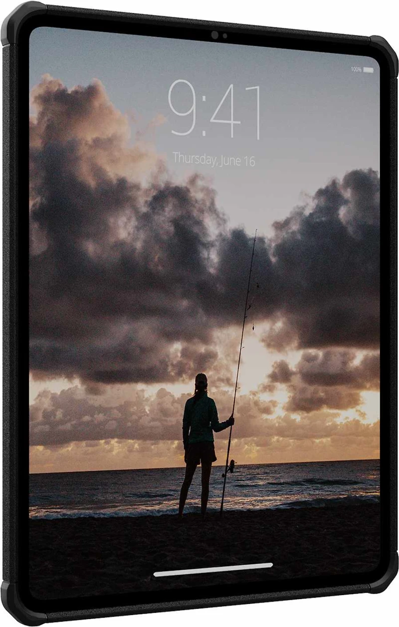 UAG 124492114040 Étui Scout+ avec Béquille Noir pour iPad Pro 13 2024 (7e Gén)