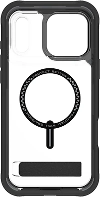 ZAGG - Rainier Snap Case with Kickstand for Apple iPhone 17 Pro Max - Black