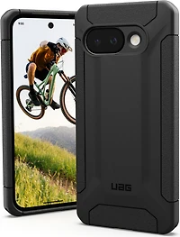 UAG 614464114040 Étui Robuste Scout Noir pour Google Pixel 9a
