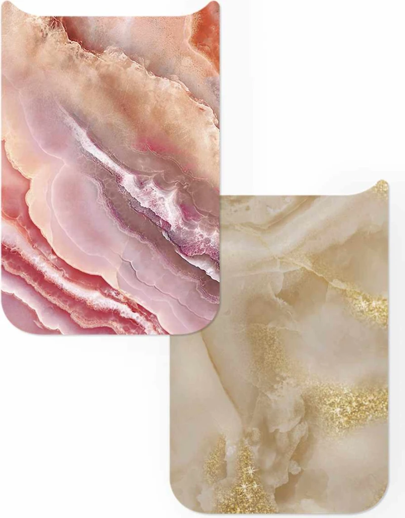 Ideal of Sweden IDPP05583 Print Pack Blush Pink Marble pour iPhone 17 Pro