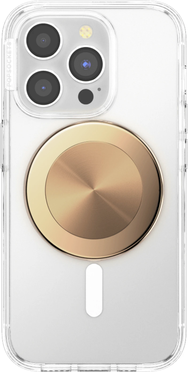 PopSockets - MagSafe PopGrip - Aluminum Radial Gold