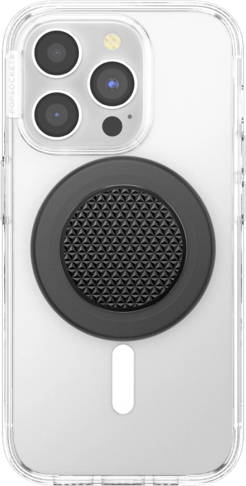 PopSockets - MagSafe PopGrip - Triangle Knurled Black