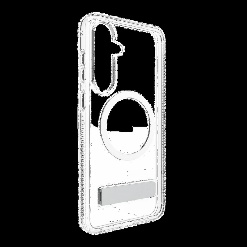 Samsung Galaxy S25 FE ZAGG Graphene Crystal Palace Snap Kickstand Case - Clear