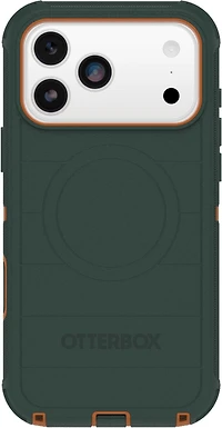 OtterBox 7798436 Étui Defender Pro MagSafe avec Contrôle de la Caméra Coopersmith (Vert) pour iPhone 17 Pro Max
