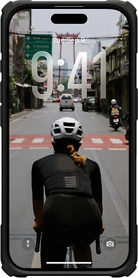 UAG 114526114097 Étui Robuste Plasma XTE MagSafe Black/Pop Orange pour iPhone 17