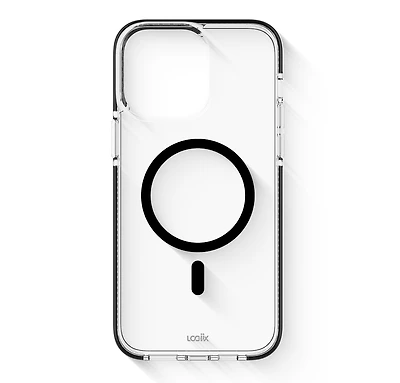 LOGiix - Air Guard Mag for iPhone 14 Pro Max - Clear/Black