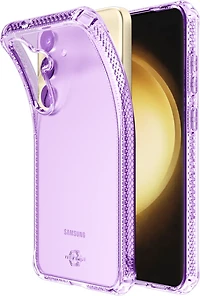 ITSKINS SGZRSPECMLIPP Étui Spectrum_R Clear Violet Clair pour Samsung Galaxy S25