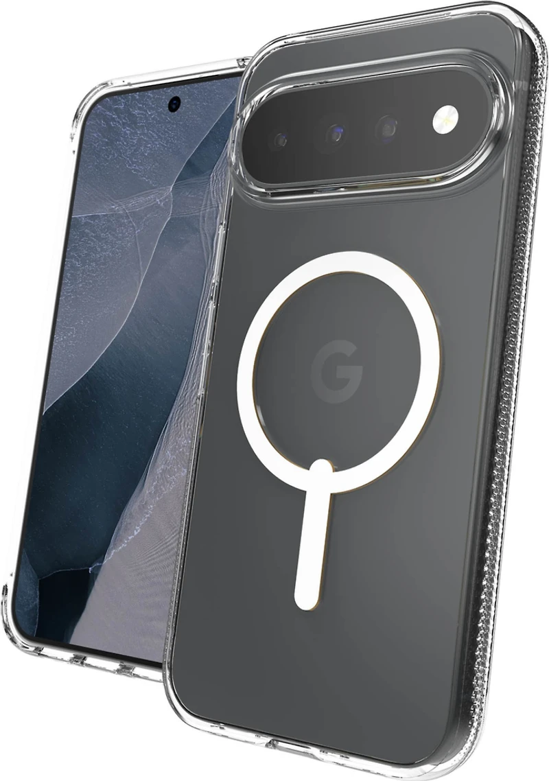 Google Pixel 11 XL ZAGG Graphene Crystal Palace Snap Case - Clear