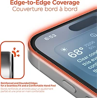 iPhone / HyperGear Edge-to-Edge Glass Screen Protector w/Installation Applicator Tray