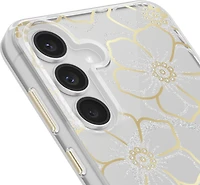 Samsung Galaxy S25 FE Case-Mate Floral Gems Case w/Magnets - Gold