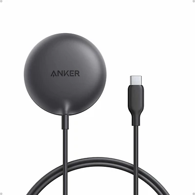 15W Qi2 Magnetic Pad Wireless Charger - Black