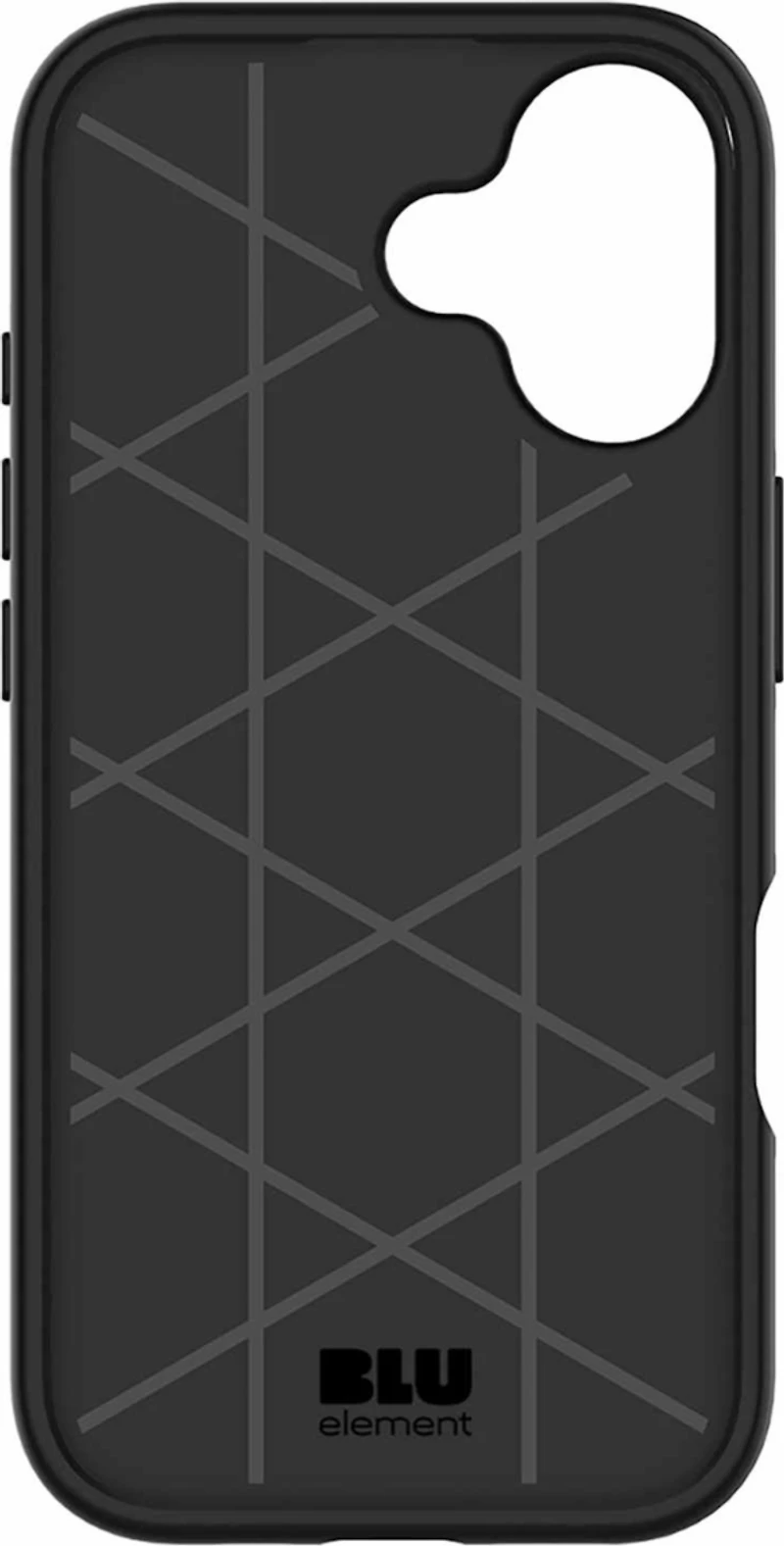 Blu Element - Armour Rugged MagSafe Case Black for iPhone 17 in Bulk Packaging