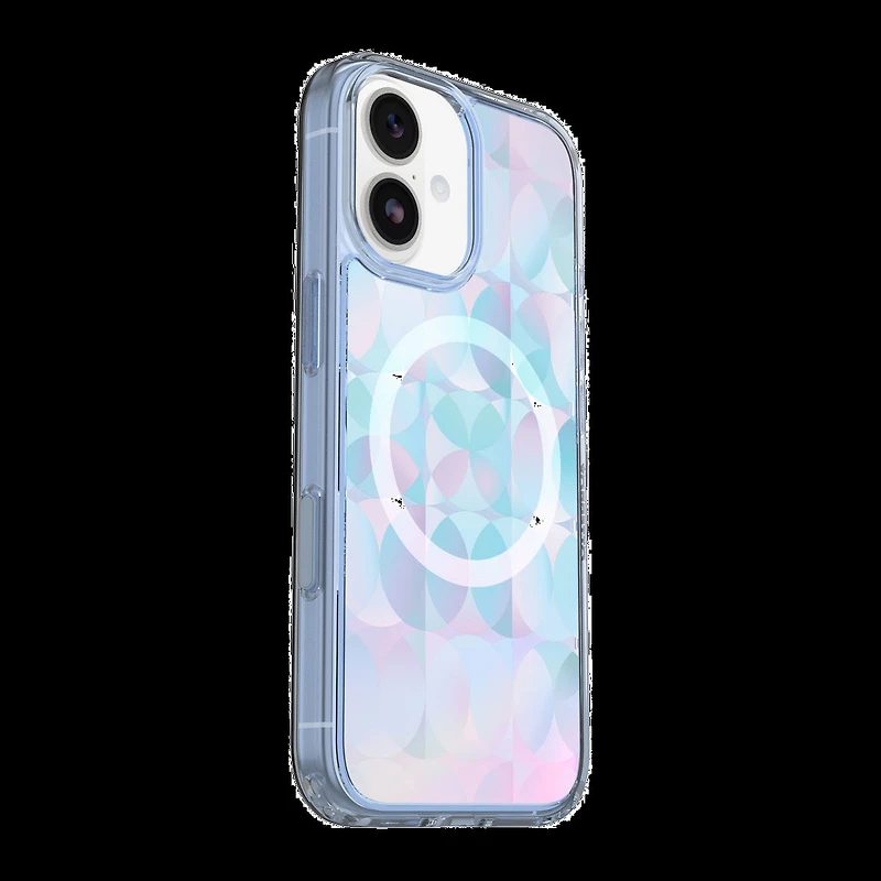 iPhone 17 Otterbox Symmetry Clear w/MagSafe + Camera Control Case - Opal Prism
