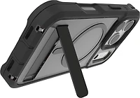 ZAGG - Rainier Snap MagSafe Case with Kickstand for Apple iPhone 17 Pro - Smoke Black