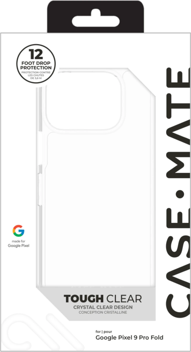 Google Pixel 9 Pro Fold Case-Mate Tough Case - Clear