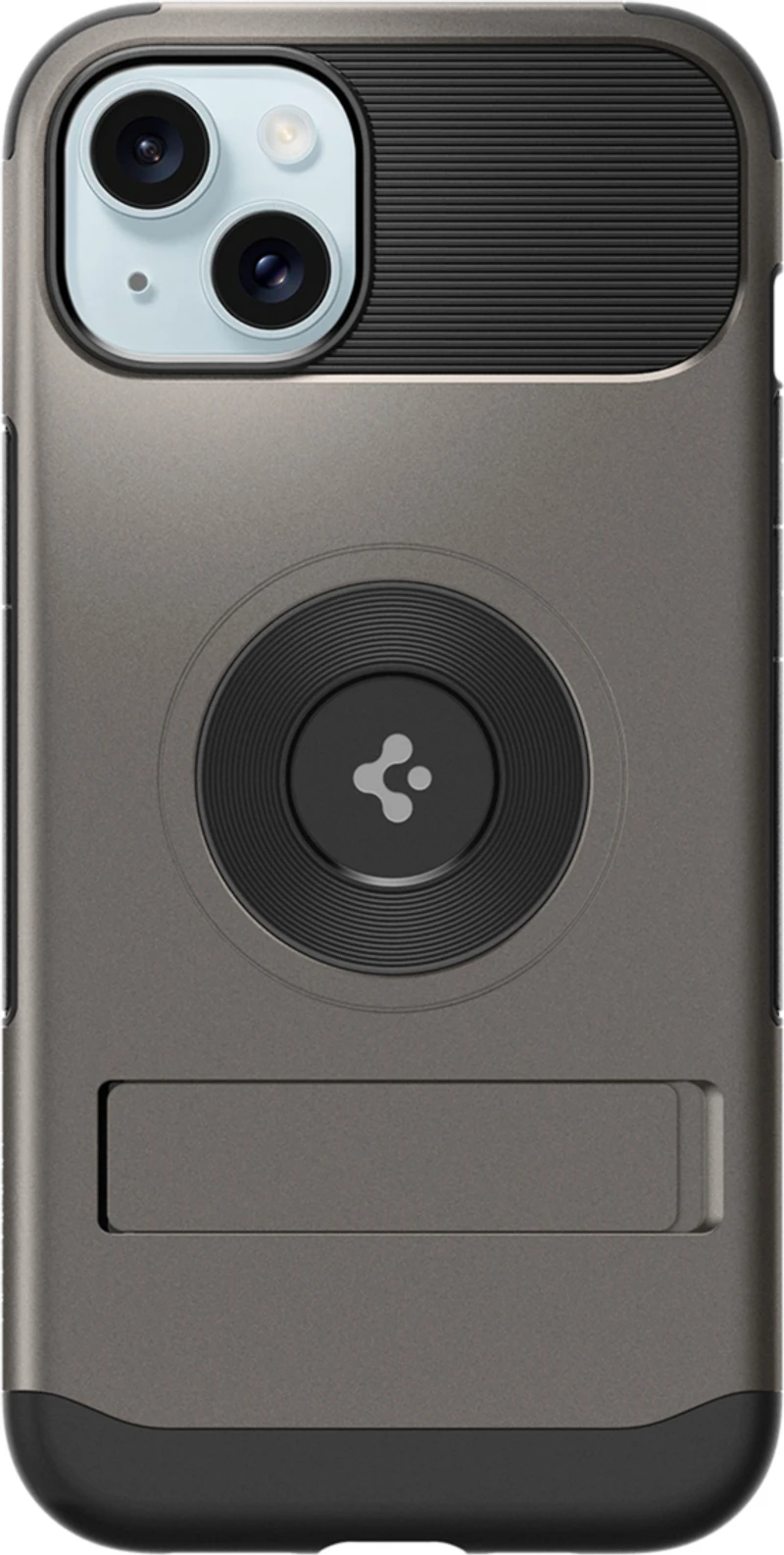 Spigen Slim Armor MagFit for iPhone 15 - Gunmetal