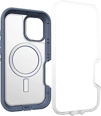 OtterBox - Defender Pro XT Clear MagSafe Case for Apple iPhone 16 - Mountain Storm