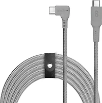 LOGiiX Piston Connect Anti-Stress XL 90 3M USB-C to USB-C 100W (2023) - Graphite Grey