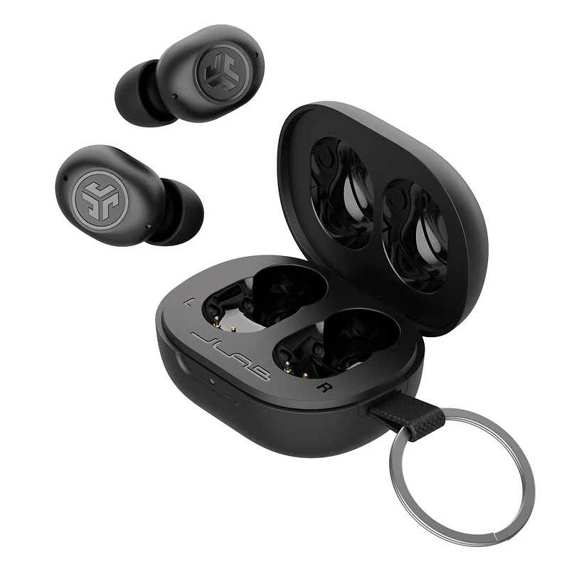 JLab IFCEBJBMINIRBLK124 JBuds Mini True Wireless Écouteurs Noir
