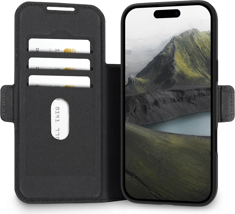 DBRAMANTE1928 OSLO PRO FOLIO WALLET CASE FOR IPHONE 17 PRO MAX- BLACK