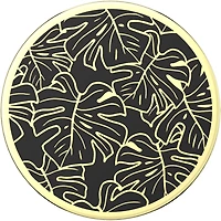 Popsockets - PopGrip - Enamel Monstera Black
