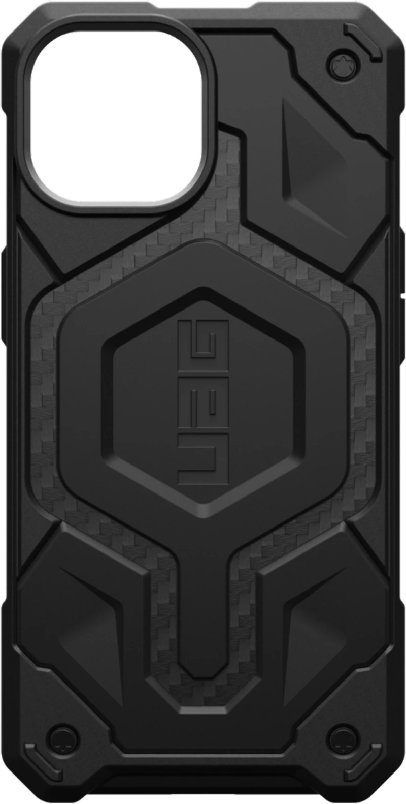 Urban Armor Gear Uag - Monarch Pro Magsafe Case For Apple Iphone 15 - Carbon Fiber