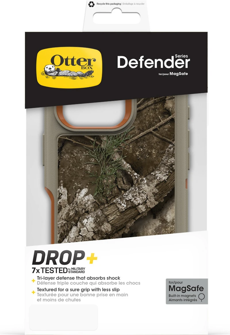 OtterBox - Defender Pro MagSafe Case for Apple iPhone 16 Pro - Realtree Apx
