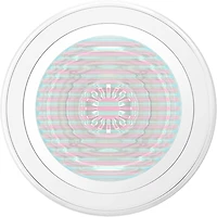 PopSockets 807474 PopGrip pour MagSafe Rond avec Anneau Adaptateur Fluted Opalescent