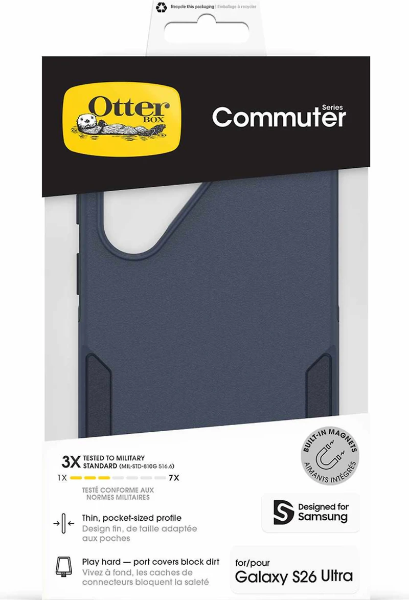 OtterBox 7799808 Étui Commuter avec Magnets Bleu Sentiment pour Samsung Galaxy S26 Ultra