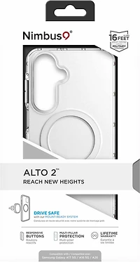 Nimbus9 - Alto 2 Case  for Samsung Galaxy A17 5G - Clear