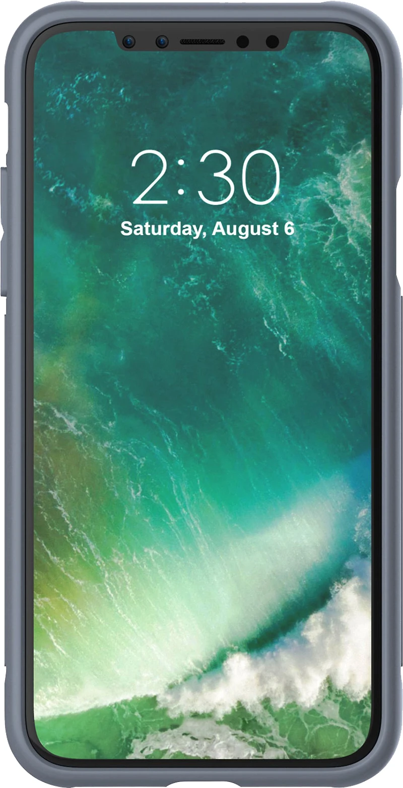 iPhone XS/X ADIDAS Grip Case - Raw Steel