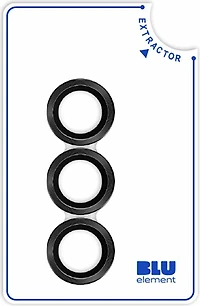 Blu Element BELPS26E Protecteur D'objectif en Aluminium 1 par 1 Noir pour Samsung Galaxy S26+