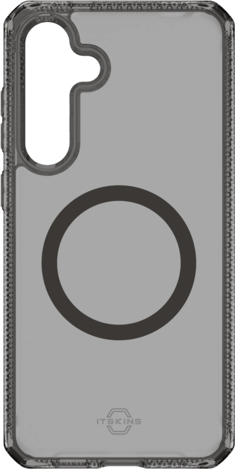 ITSKINS SGZPHBVARSMOK Étui Hybrid_R Vapor Smoke Compatible avec MagSafe pour Samsung Galaxy S25+