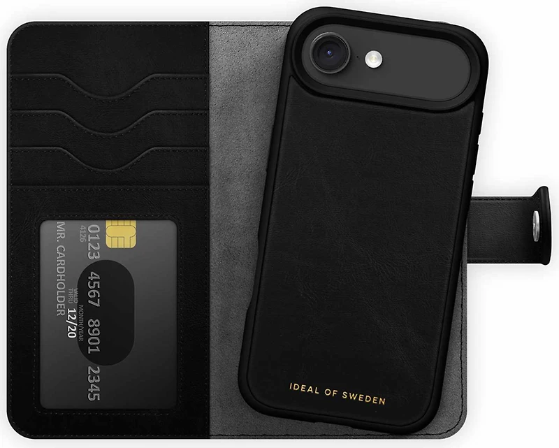 Ideal of Sweden - Magnet Wallet+ MagSafe Case Black for iPhone Air