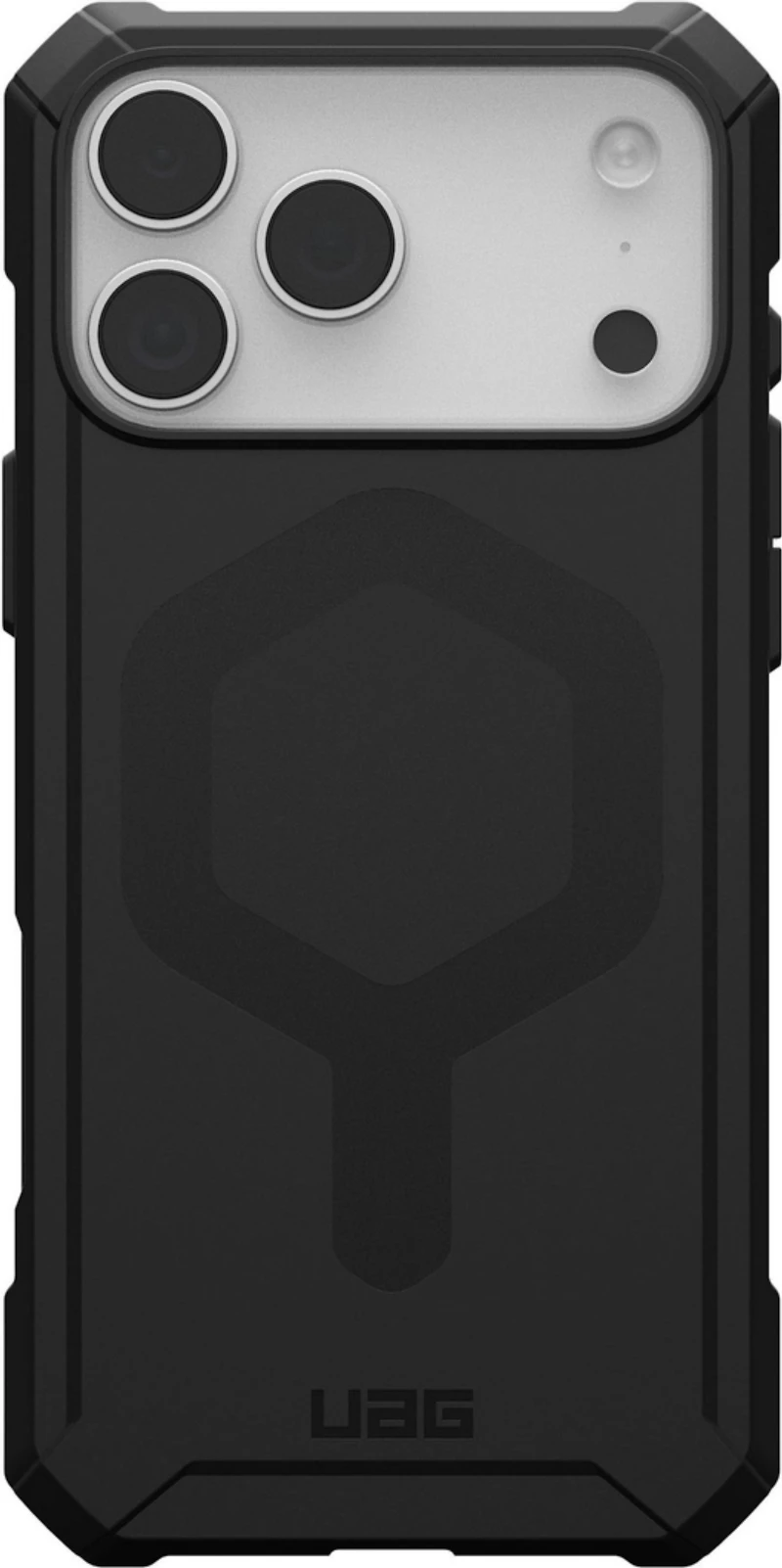 UAG 114541114040 Étui Robuste Essential Armor MagSafe Noir pour iPhone 17 Pro Max