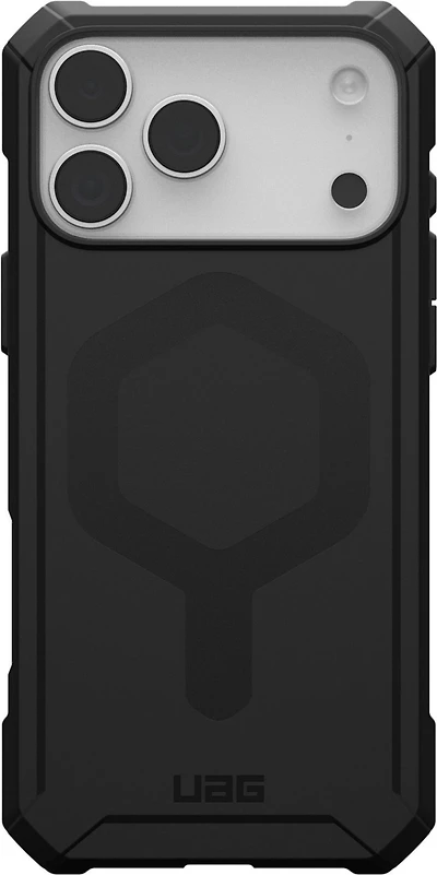 UAG 114541114040 Étui Robuste Essential Armor MagSafe Noir pour iPhone 17 Pro Max