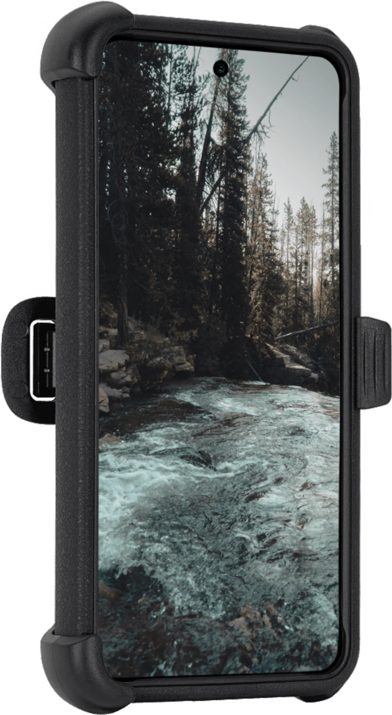 Pelican - Voyager Case with Magnet and Holster for Samsung Galaxy S26 - Black