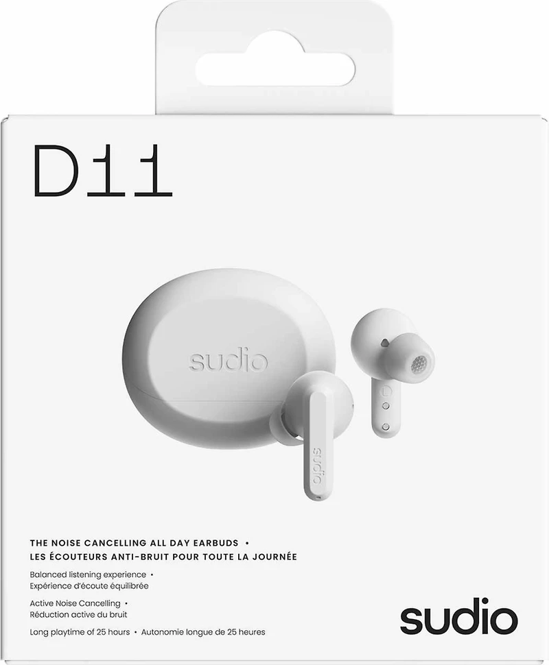 Sudio - D11 In-Ear Headphones White