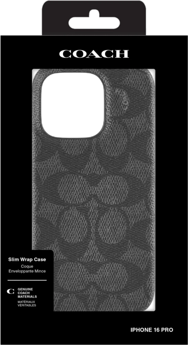 iPhone 16 Pro Coach Slim Wrap Signature C Case