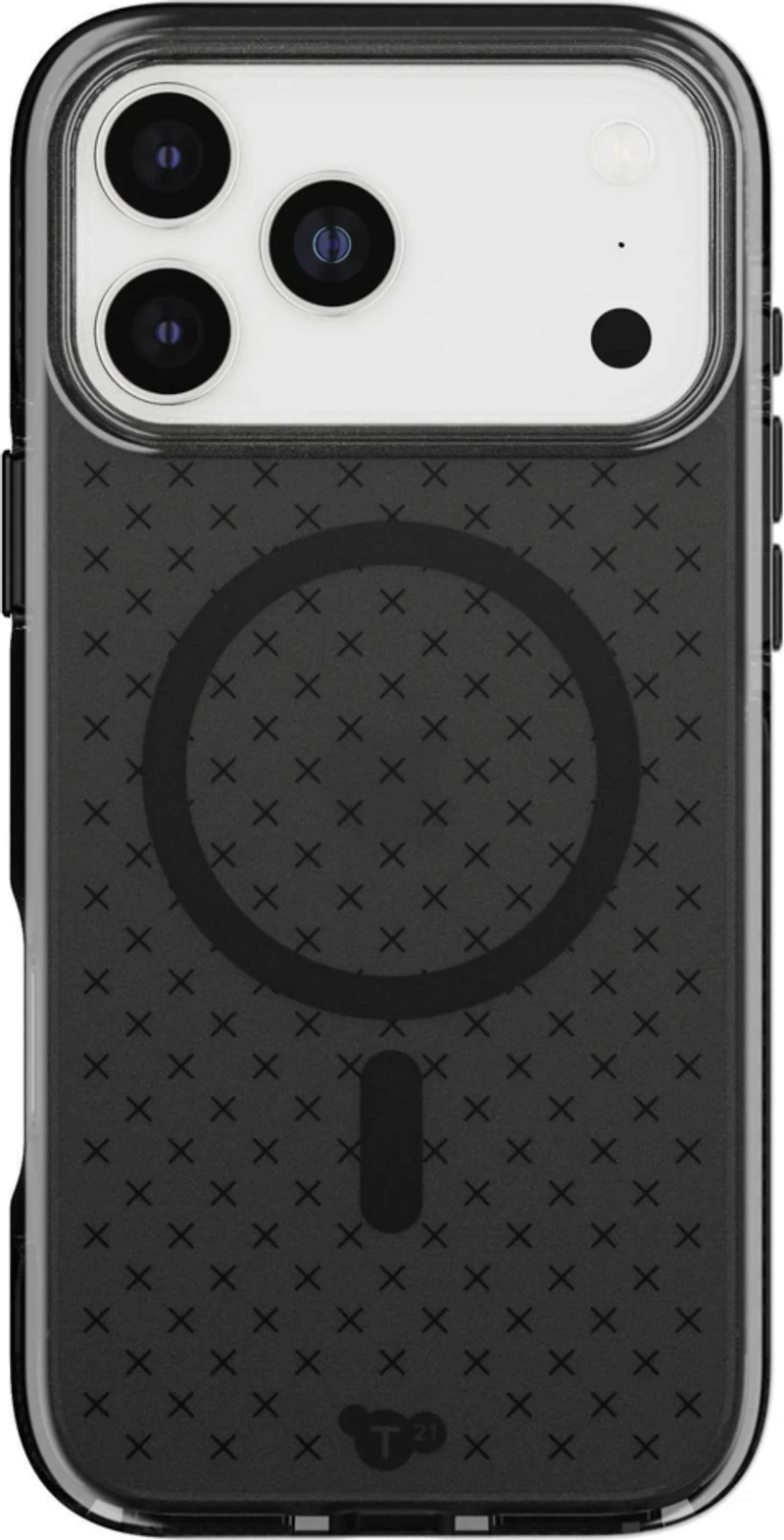Tech21 - EvoCheck MagSafe Case for Apple iPhone 17 Pro Max - Smokey Black