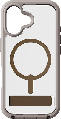 ZAGG - Rainier Snap MagSafe Case with Kickstand for Apple iPhone 17 - Sandstone