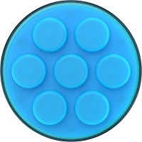 Popsockets - Popgrip Premium - Electric Blue Translucent