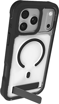 ZAGG - Rainier Snap Case with Kickstand for Apple iPhone 17 Pro Max - Black