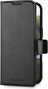 DBRAMANTE1928 Oslo Pro Folio Wallet Case For iPhone 17 - Black