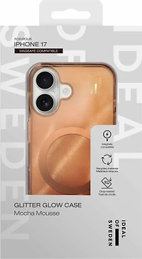 Ideal of Sweden - Glitter Glow MagSafe Case Mocha Mousse for iPhone 17