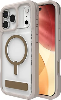 ZAGG - Rainier Snap MagSafe Case with Kickstand for Apple iPhone 17 Pro Max