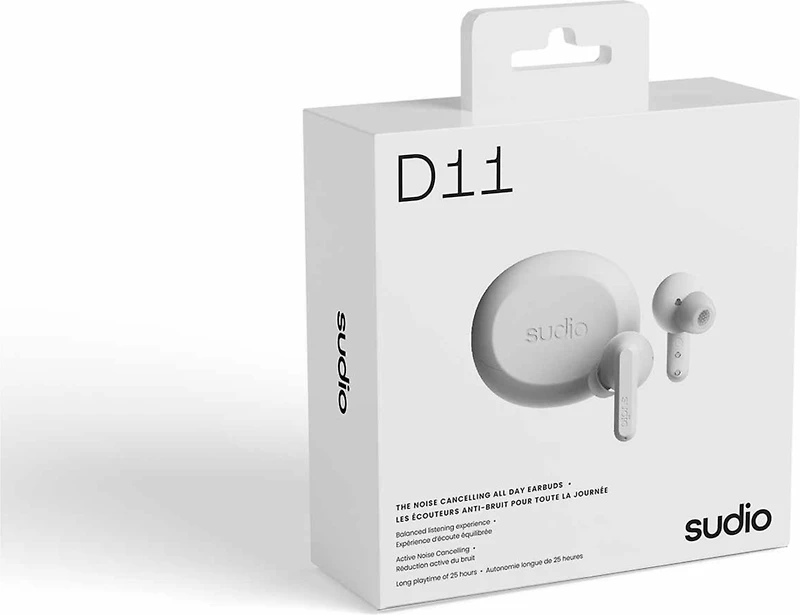 Sudio - D11 In-Ear Headphones White