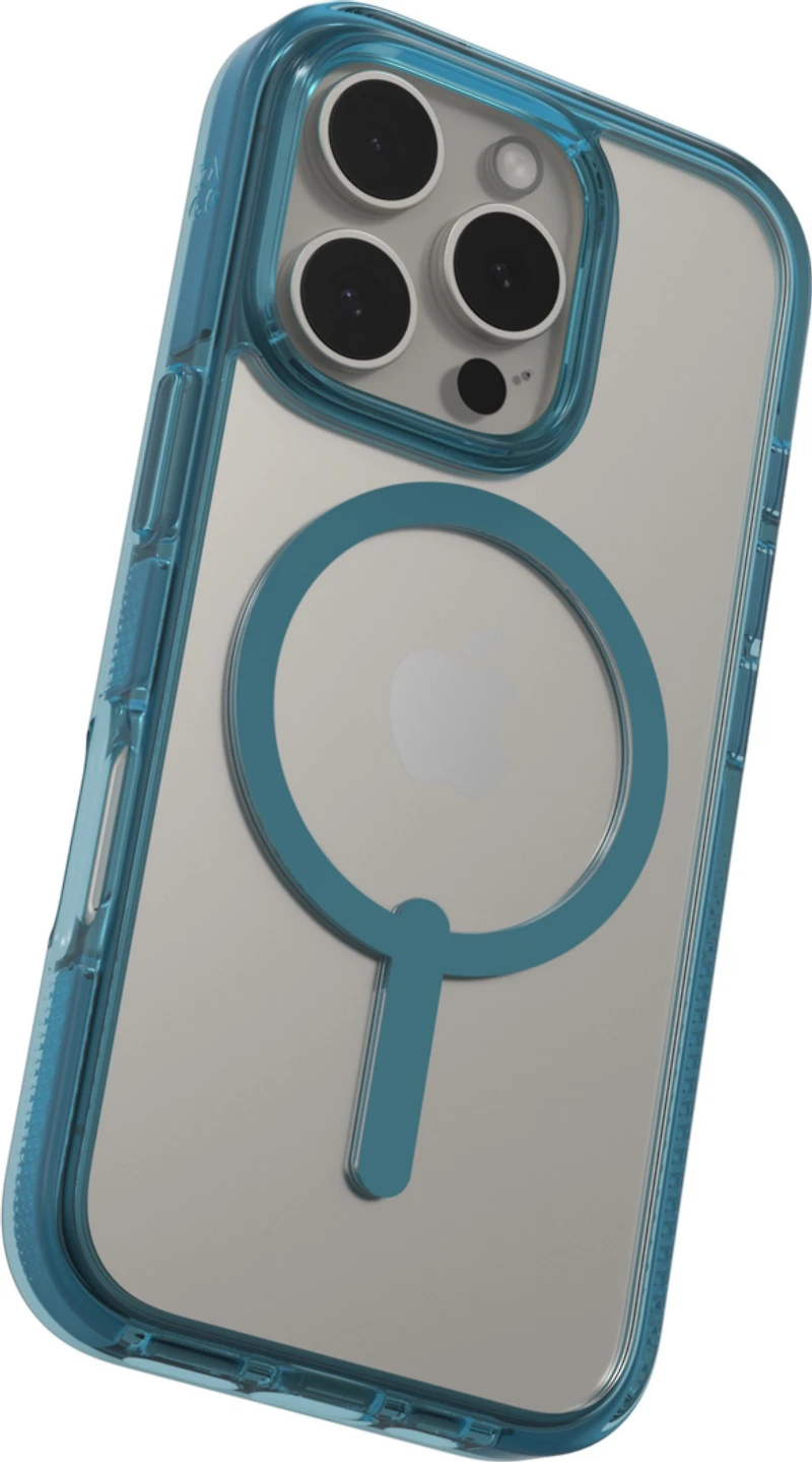 iPhone 16 Pro ZAGG Graphene Santa Cruz Snap Case - Retro Blue