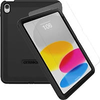 iPad A16/iPad 10th Gen Otterbox Defender Pro + Glass - Black